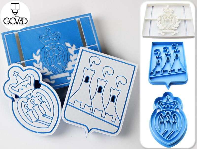 San Marino Cookie Cutter Set