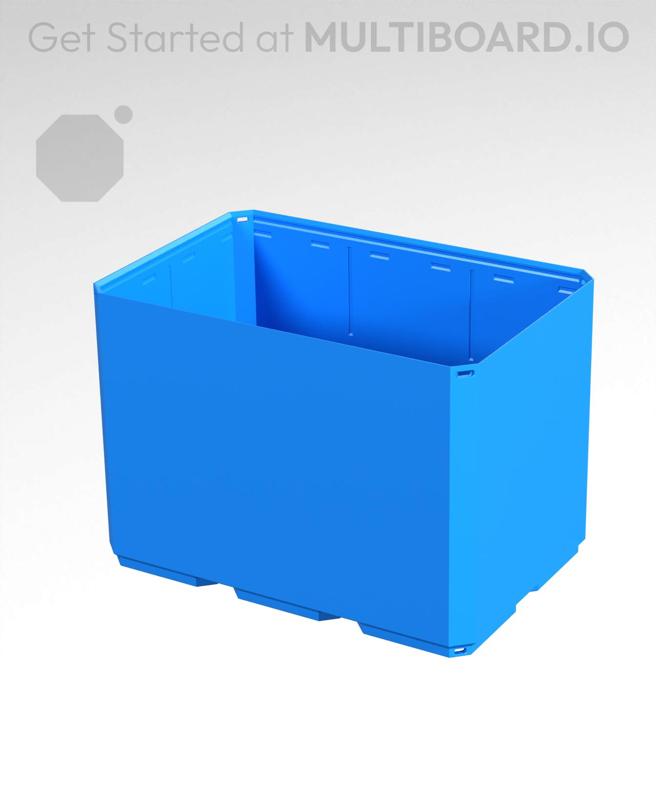 3x2x2 - Simple Walls - Multibin Shell