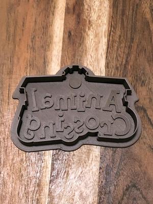 Animal Crossing Logo Cookie Cutters and Stamps