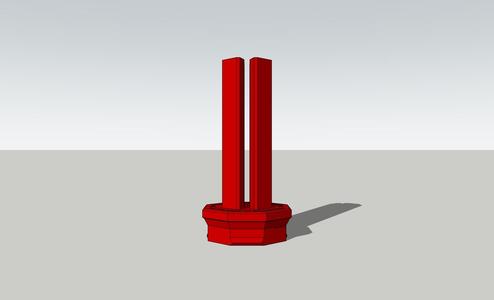 Multiboard - Scraper Spatula Holder with Raised Moderate Weight-Bearing Snap