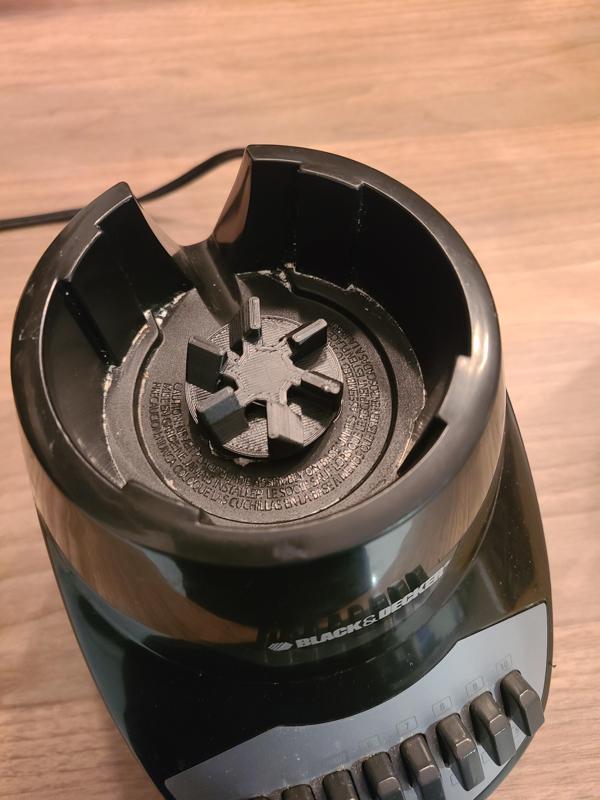 Black and decker mixer coupling remplacement