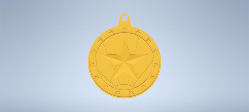 Rising star medal