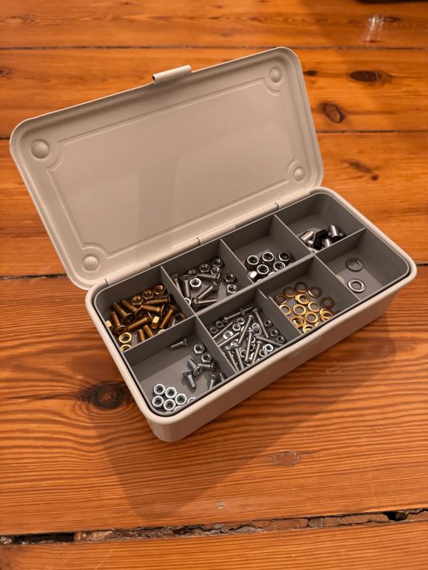 Small Parts Container for MUJI Metal boxes