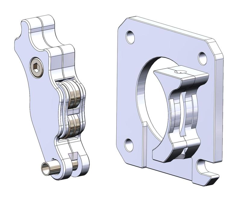 MK4S Bogie Idler & Main Plate