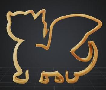 dragon cockie cutter