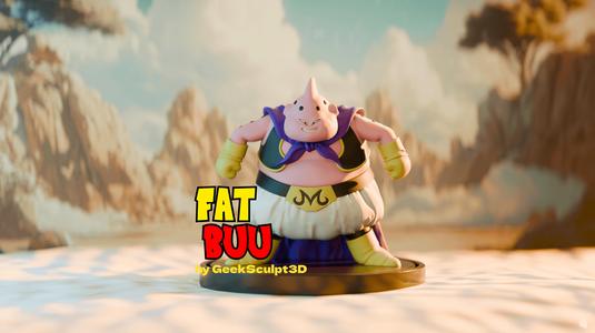 Majin Buu Sculpture – Collectible 3D Figurine for Fans