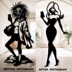 Instagram wall art Meme wall decor funny internet meme decoration