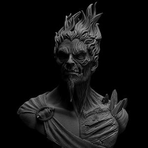 Hades Bust (Pre Supported)