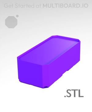 1x2x0·75 - Multibin Insert - STL Remixing File