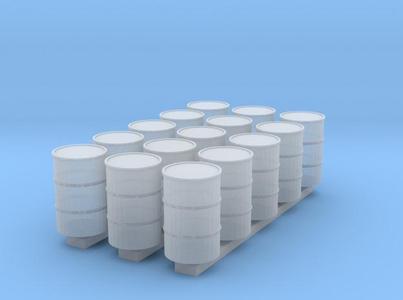 N Scale - 55 gal Drums