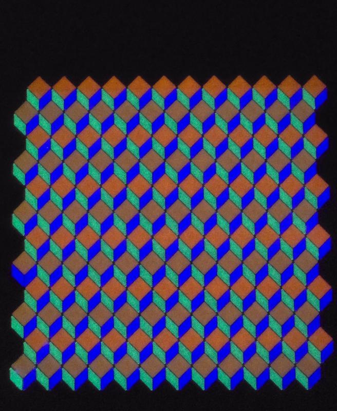 Dice Lattice Textile