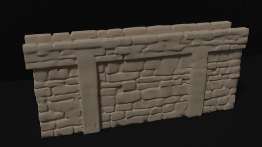 DND Wall Zinnen 2x 50mm