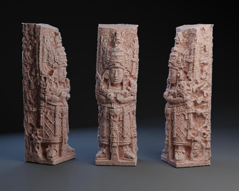 18-Rabbit Lord : Stela B from Copan