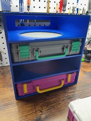 Rugged 4x5 Gridfinity Case Shelf