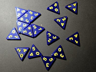 Strategic Game - like Domino 2.0 - 3-Omino / Triomino / Trimino