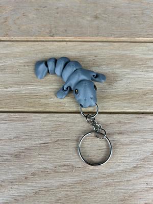 Manatee Fidget Keychain