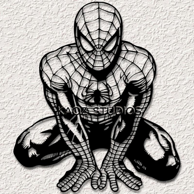 spiderman wall art marvel superhero wall decor spidey decoration