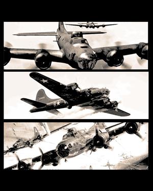 Boeing B-17 Flying Fortress US Air Force Bomber WWII - Tribute Set of Bookmarks