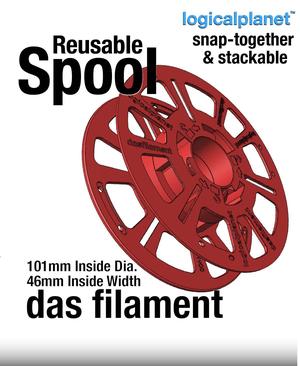 Reusable Filament Spool for Das Filament