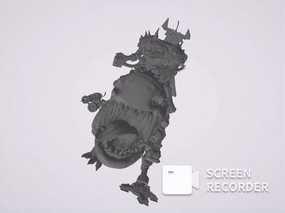 Shark Rider Ork