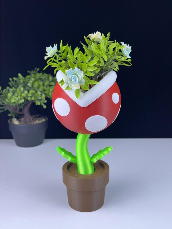 Piranha Plant planter