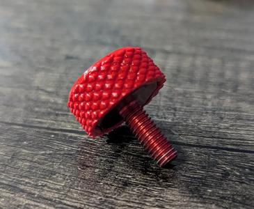 M6 Pentalobe Thumbscrew Knurled Cover   