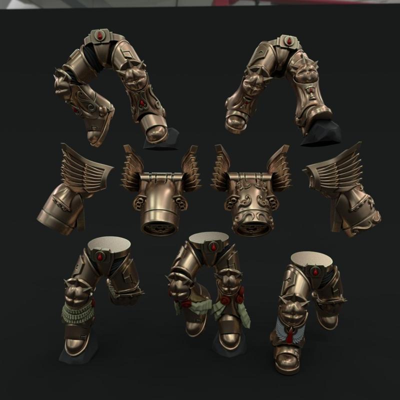 Sanguine Angel Legs and Jet Packs
