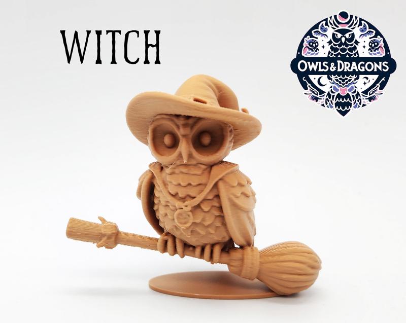 The Witch - Owls & Dragons