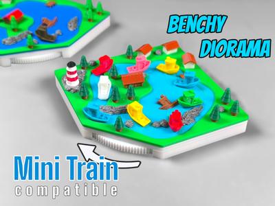 Mini Benchy - Functional Diorama