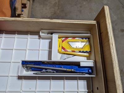 Gridfinity 0.5 Wide Pen Holder