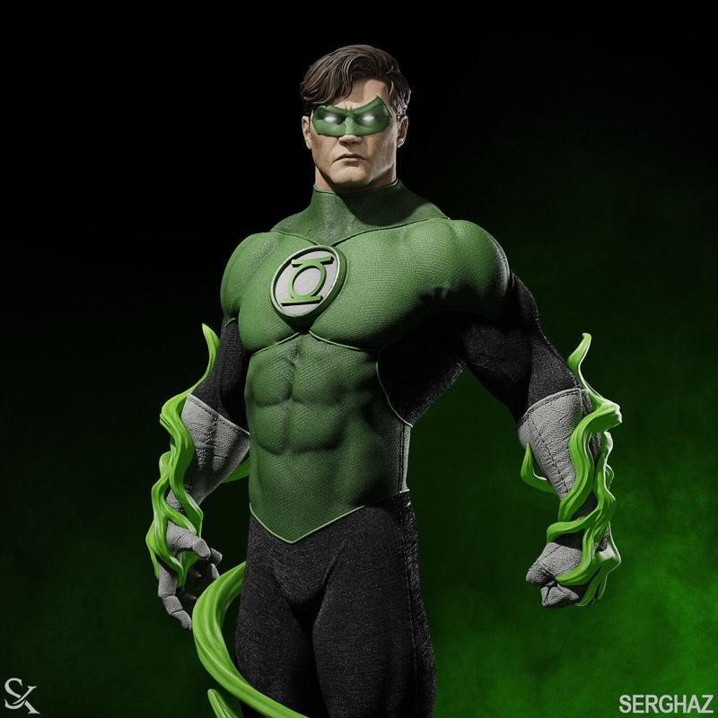 Green Lantern 3D Print