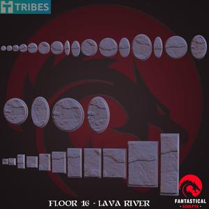 Floor 16 - Lava River