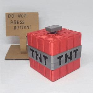 Exploding TNT - (Minecraft)