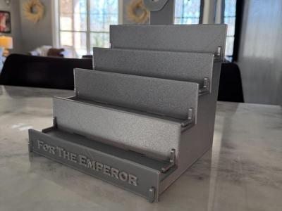 40K Miniature Four Tier Stand