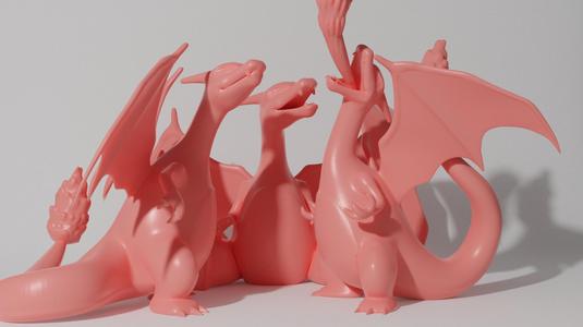 CHARIZARD 3 PACK (PART OF THE CHAREVOPACK, READ DESCRIPTION)