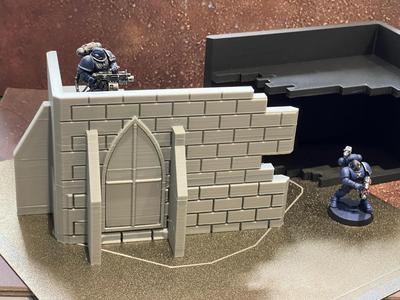 Warhammer 40k Tournament Ruin Terrain (STL/3MF)