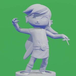 Link  of The legend of Zelda wind waker