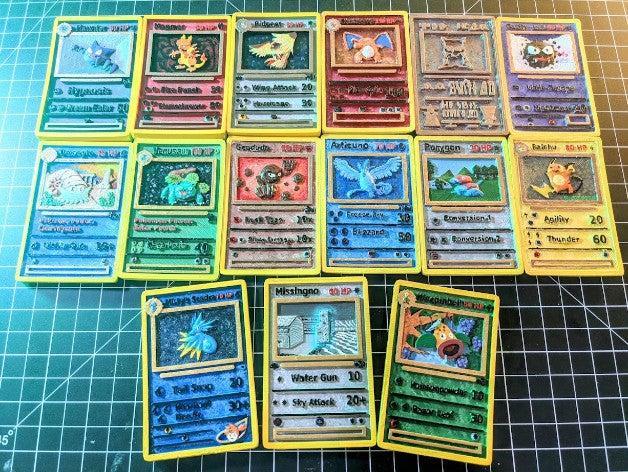 3D Printable Pokemon Cards (Part 3)