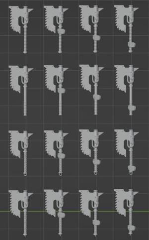 LEGION CHAIN AXES