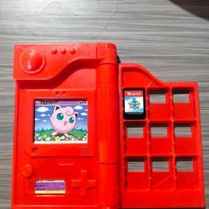 Pokedex switch game holder