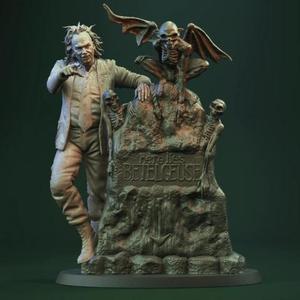 Beetlejuice Diorama STL files for 3D Printing | Assembly Model