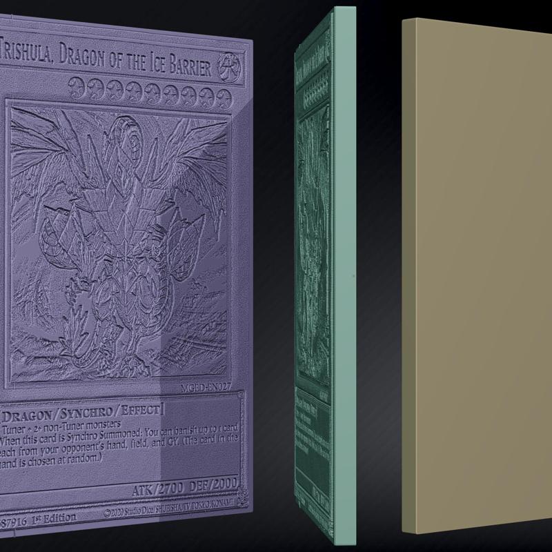 FREE Trishula the dragon of the ice barrier / Yugioh Card | Yu-Gi-OH