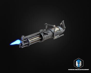 Z-6 Rotary Cannon - 3D Print Files