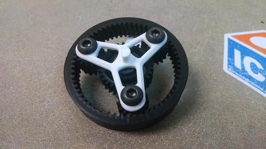 Planetary Gears with Herringbone Teeth