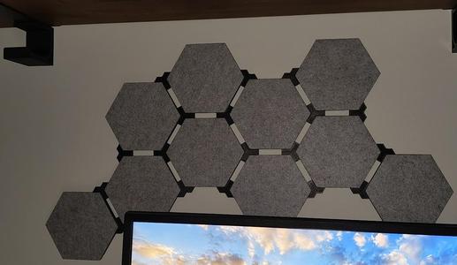 Modular Hexagon Wall Panels