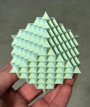 Stella Octangula Fractal - Level 2 (No Supports)