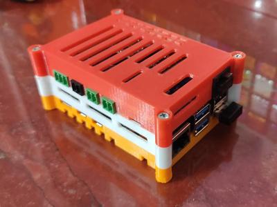 Case for Raspberry Pi 5 with MacArthur HAT   