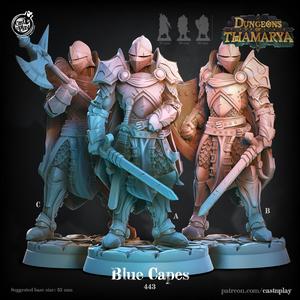Blue Capes | Knights (Pre-Supported)