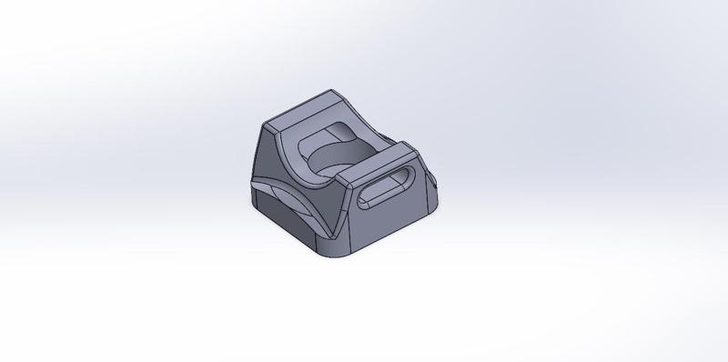 Cable mount for 11 mm diameter or multiple cables