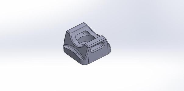 Cable mount for 11 mm diameter or multiple cables